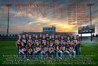 WHS Football Poster 12x18
